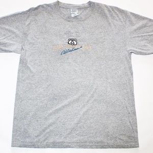 Route 66 Main Street USA Oklahoma Vintage Grey Tee